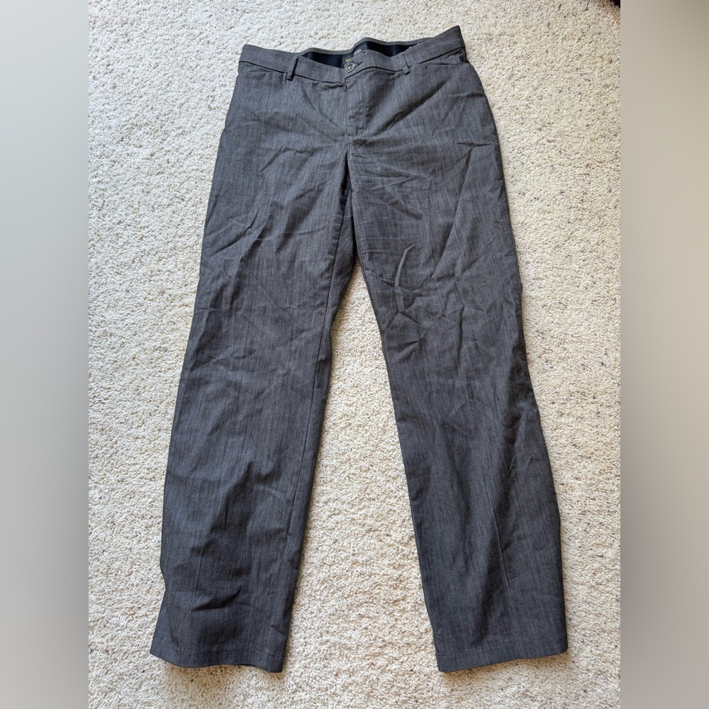 Lee Women's Charcoal Straight Leg Pants